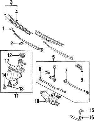 Windshield Wiper Length Mazda Protege