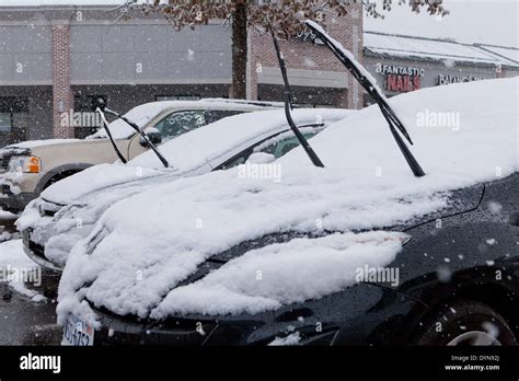 Windshield Wipers Up During Snow