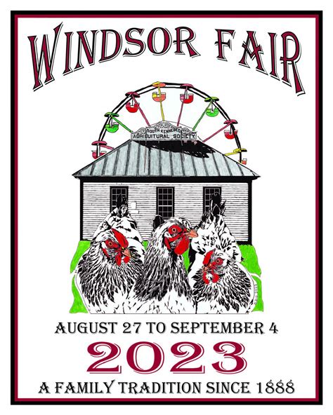 windsor fair 2023 schedule