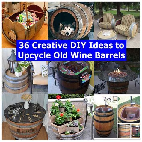 Wine Barrel Upcycle
