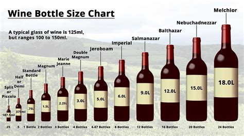 Wine Bottle Sizes Diameter