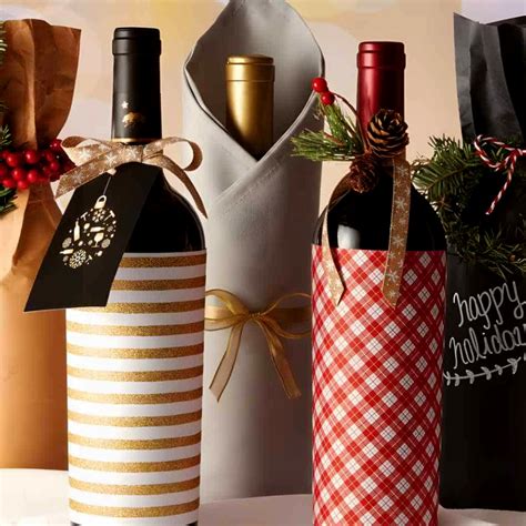 Wine Bottle Wrapping