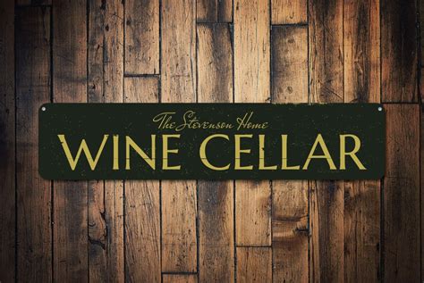 Wine Cellar Custom Sign