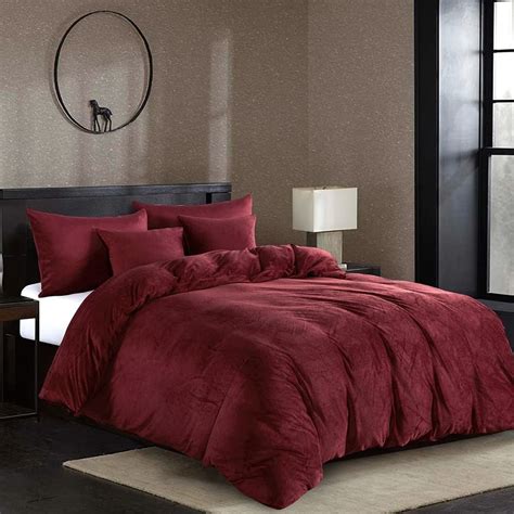 Wine Colored Comforter Sets