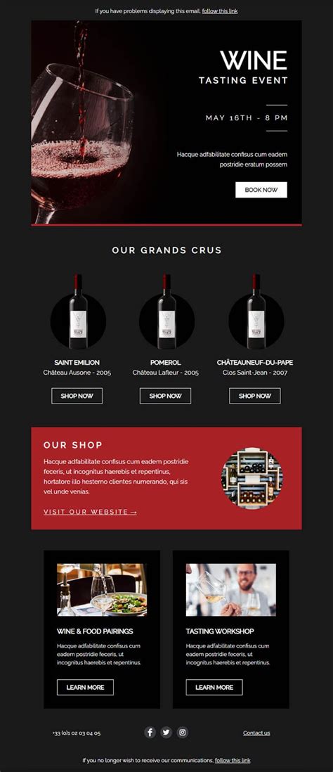 Wine Direct Templates