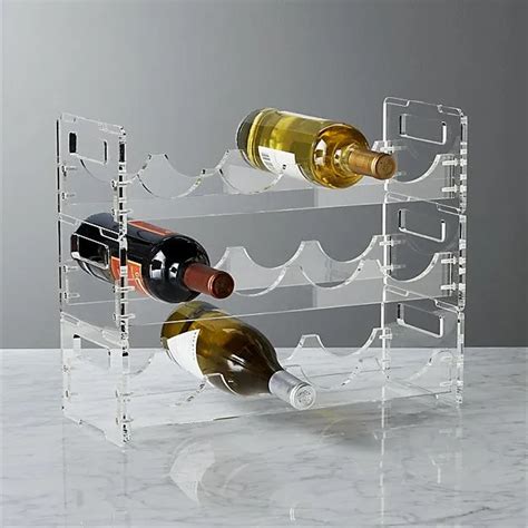 Wine Display Rack Clear