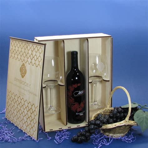 Wine Glasses And Boxes