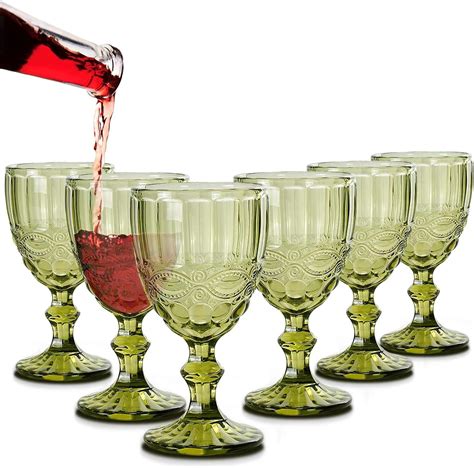 Wine Glasses Set Goblets