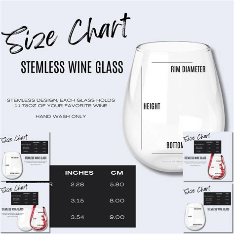 Wine Glasses Size Guide