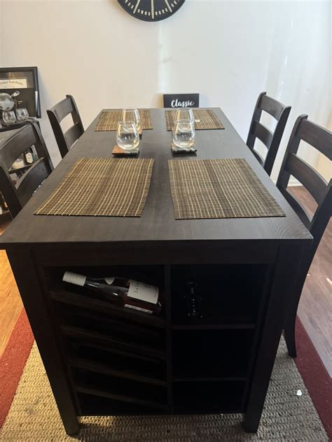 Wine Holder Dining Table