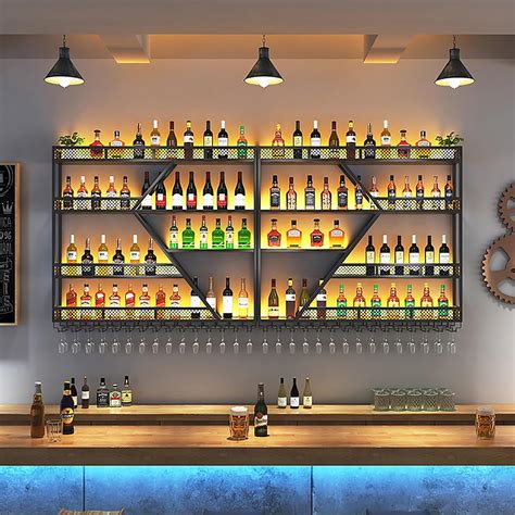 Wine Rack Display Shelf