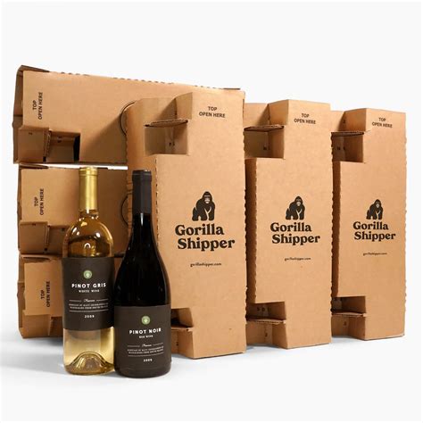 Wine Shipping Corrugated Boxes