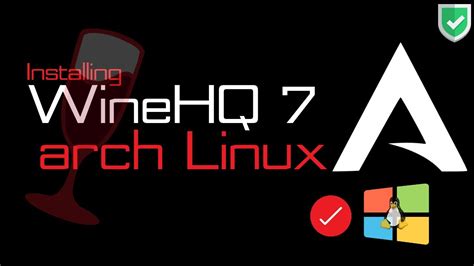 Winehq Arch Linux