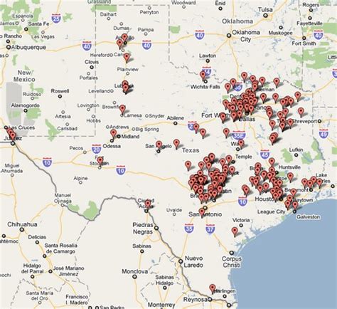 Texas Wine Trail Map Printable Maps