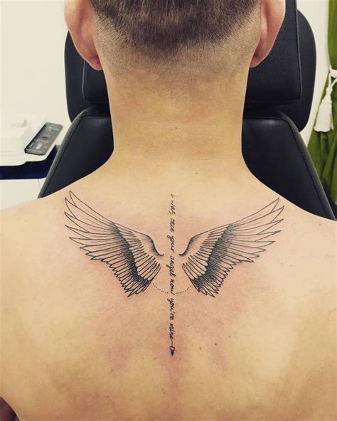 +21 Wing Back Tattoo Designs References