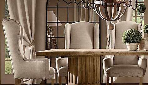 dining table with wingback chairs scarponejustin