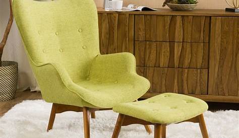A&J Homes Studio Willow Wingback Chair and Ottoman Wayfair