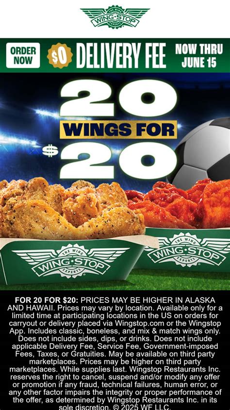 Wing And Burger Factory Promo Code