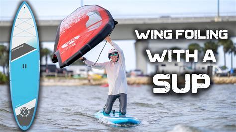 Wing Foil On Sup