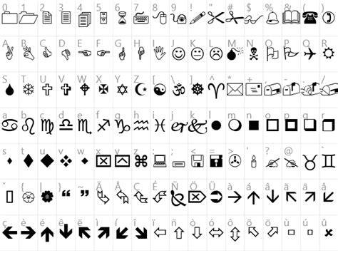 Wingdings 3 1.50 Fonts Free Download