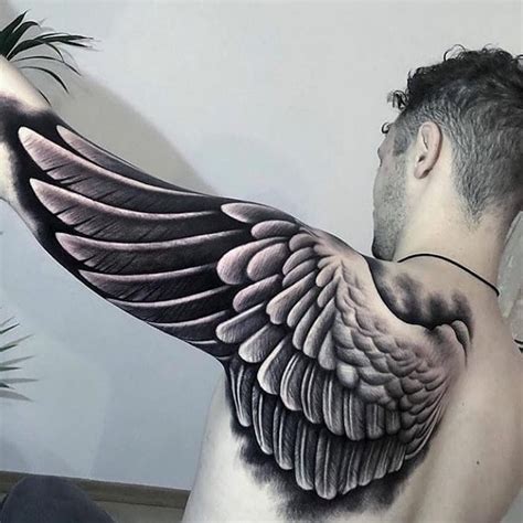 Famous Wings Tattoo Designs On Back Ideas