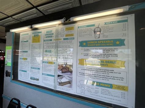 Wings And Things Pompano Menu