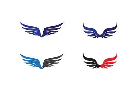 Wings Logo Drawing