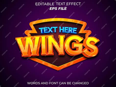 Wings Logo Font