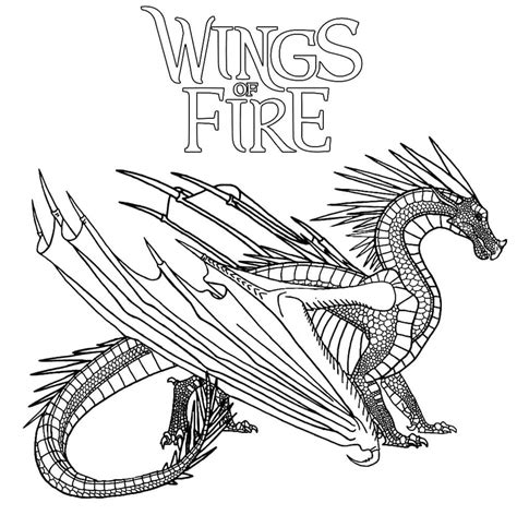 Wings Of Fire Icewing Printable