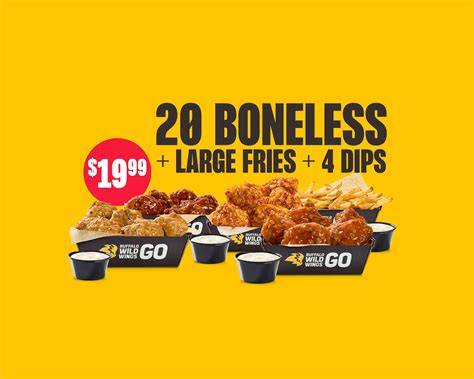 Wings To Go Prices