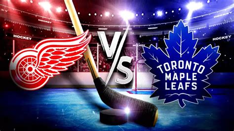 wings vs maple leafs