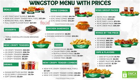 Wingstop Menu Pecos Tx