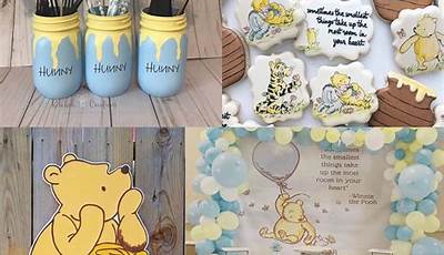 Winnie The Pooh Baby Shower Ideas For Boys Decoration