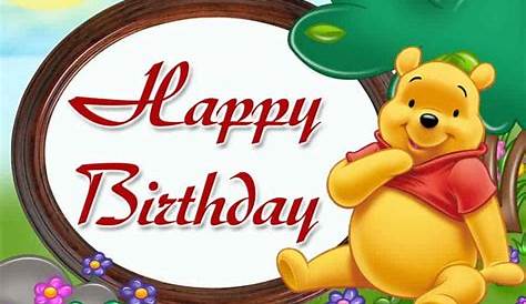 Winnie The Pooh Birthday Poster Cards Funky Pigeon
