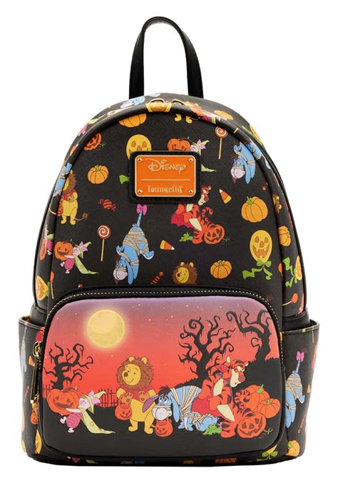 Loungefly Disney Winnie The Pooh Floral Slouch Backpack Hot Topic Ex