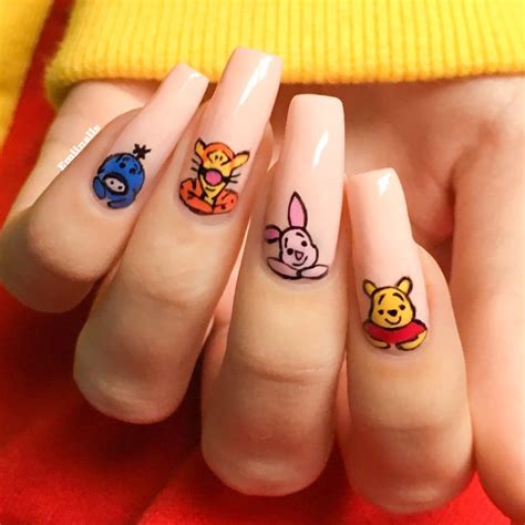 Nailpolis Museum of Nail Art Winnie The Pooh by CrazyPolishes (Dimpal