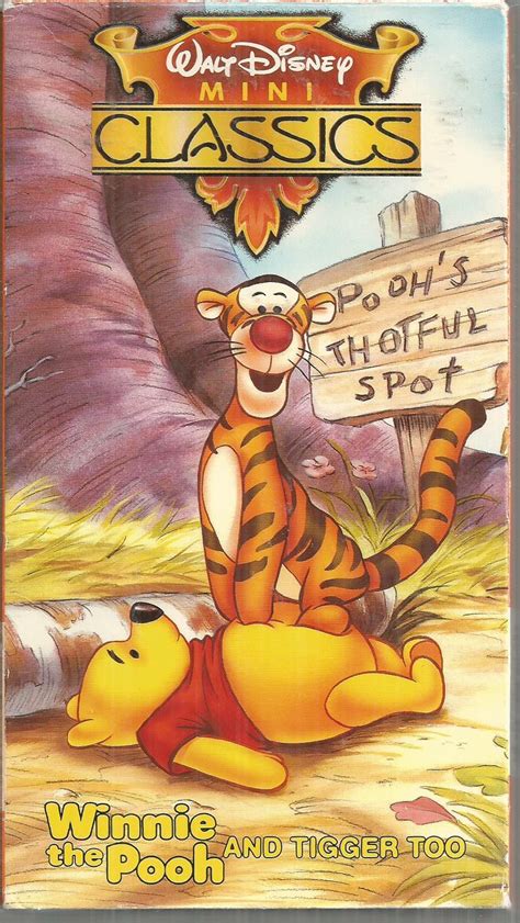 winnie the pooh and tigger too vhs wiki