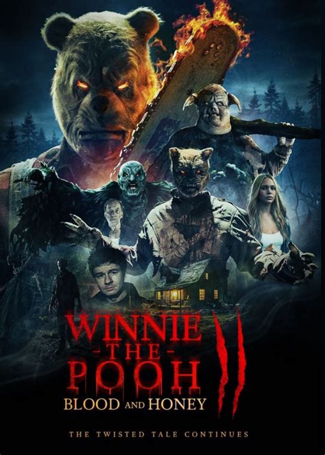 winnie the pooh blood and honey 2 poster