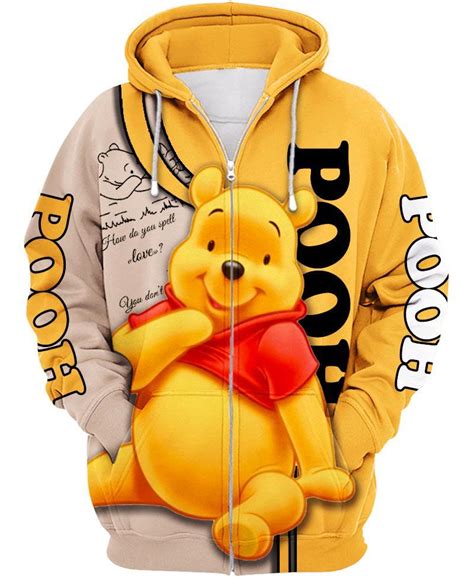winnie the pooh hoodie for men