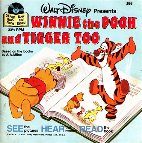 winnie the pooh tigger too read-along