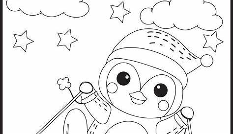 Winter Owl coloring page Free Printable Coloring Pages