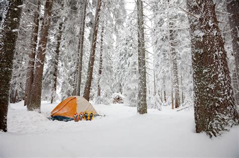 Winter Camping In Wisconsin