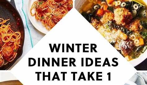 Winter Dinner Recipes For One