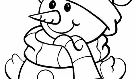 Snow Day Coloring Page at Free printable colorings