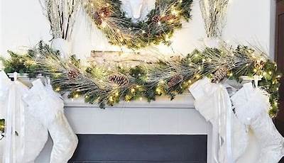 Winter Mantle Decor After Christmas Coffee Tables
