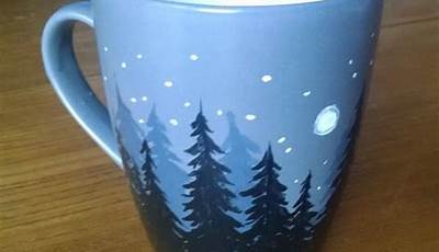 Winter Mug Painting Ideas