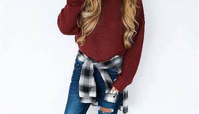Winter Outfits For School For Teens
