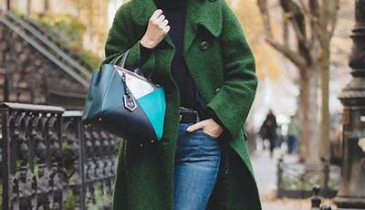 Winter Outfits Green