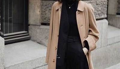 Winter Outfits Trench Coat