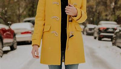 Winter Outfits Yellow